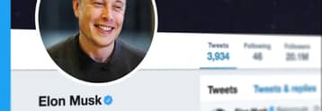 Twitter sobe 25% após Elon Musk se tornar acionista majoritário