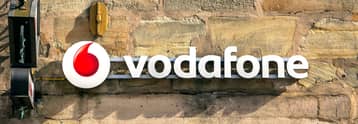Vodafone shares sink on a hit to full-year profit