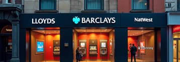 FTSE 100 Index drops as Barclays, NatWest, and Lloyds sink amid 2 key risks