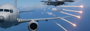 Kina anklagar Australien för intrång i luftrummet efter att ha varit nära att träffa facklor