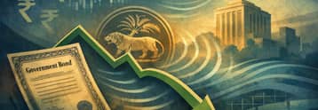 Indian government bonds surge as RBI steps in to ease liquidity strain