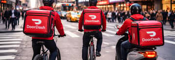 DoorDash stock: technicals point to a dive as it exits key markets