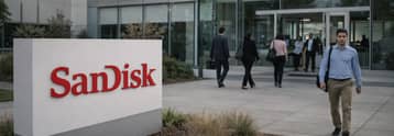 SanDisk gains after Bernstein raises price target on memory supercycle outlook