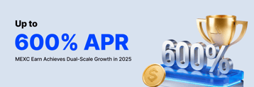 MEXC Earn achieves dual-scale growth in 2025: 64% users, 43% AUM