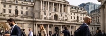 BoE behåller räntan, signalerar höjningar när Mellanösternkonflikt driver upp inflationen
