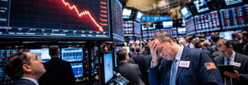 Dow sinks 1,100 points as Fed holds rates, chip stocks extend losses