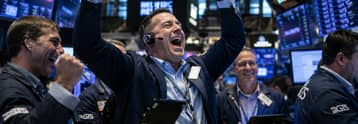 Dow hits record high as Iran deal hopes, SpaceX rally lift stocks