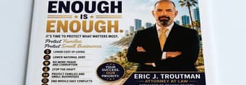 Troutman for America uses OCBJ cover to position Troutman as small business pick