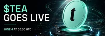 $TEA goes live June 4: tea launches mainnet, trading on Aerodrome, MEXC, Gate, KuCoin