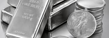 Srebro zyskuje, słabszy dolar łagodzi obawy geopolityczne przed minutami Fed