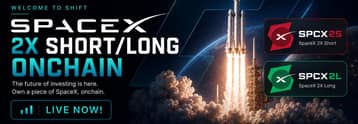 SHIFT launches the world’s first tokenized leveraged SPCX RWA on-chain