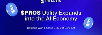Pharos Network powers AI model access with exclusive $PROS, USDC payment integration
