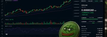 PEPE se prepara sob EMA de 50 dias enquanto pressão por rompimento aumenta