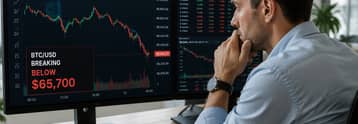 انخفض سعر بيتكوين إلى أقل من 65,800 دولار: هل سيحدث تصحيح أعمق الآن؟