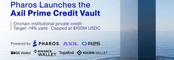 Pharos brings private credit onchain with Axil Prime Credit Vault, eyeing 14.3% yield