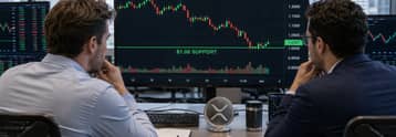 XRP buyers are defending $1, but charts are flashing a warning