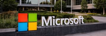 Why is Microsoft stock climbing today?