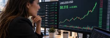 USELESS corre el riesgo de una corrección del 50% tras un rally del 900%