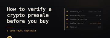 How to find 100X crypto presales: why audits, tokenomics, smart contracts matter