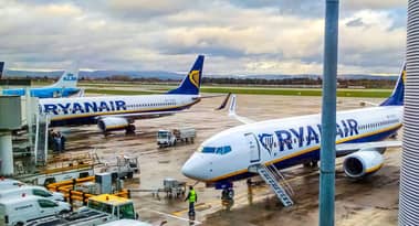 Ryanair stock price jumps 5% as the UK Government allows travel to 75 destinations