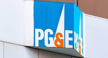 PG & E Aktienkurs auf einer Achterbahnfahrt auf Überholungsplan