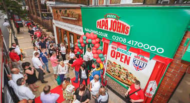 Papa Johns Aktienkurs steigt um 7% bei steigendem Umsatz