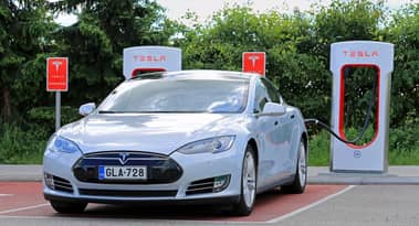 Tesla jumps 9% as the company records a £12.83 million profit in the first quarter