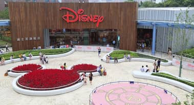 Disney aandelen blijven in een stijgende markt
