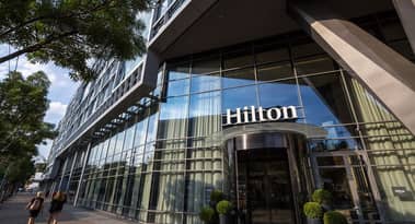 Hilton CEO: 'we had a blockbuster weekend'