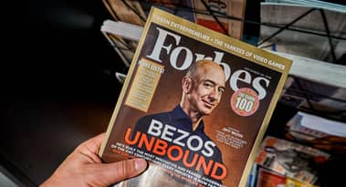 Jeff Bezos wird ins All fliegen und sagt: "Es ist eine große Sache für mich"