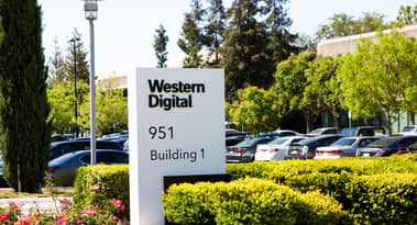 Der Aktienkurs von Western Digital stieg aufgrund der Fusionsgespräche mit Kioxia um über 10%