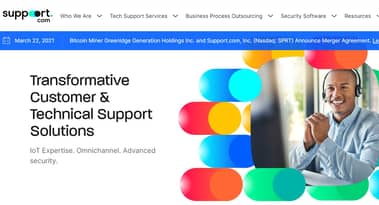 Here’s why Support.com is up more than 100% on Friday morning