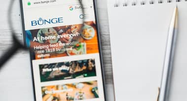Sell Bunge Limited as the stock crosses below $100