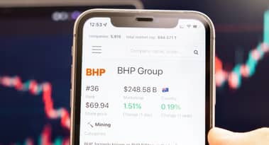 BHP breakout, 50-MA support, and strong fundamentals pushing price to $62?