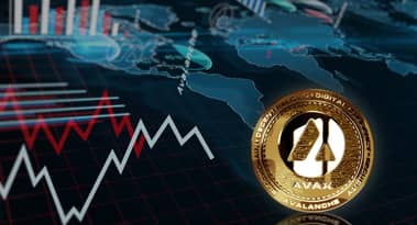 AVAX price movement after AvalancheGo got upgraded to Banff 5