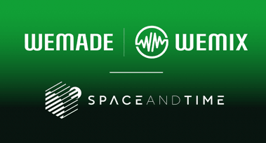 Wemade partners with Space and Time for blockchain and gaming Services