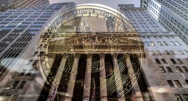 Bitcoin-korrelation med S&P 500 fallande men förblir hög