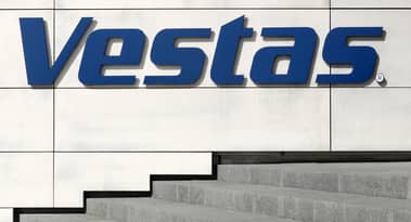 Vestas Wind Systems (VWS) stock forms a death cross ahead of earnings