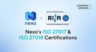 Crypto lender Nexo granted ISO 27017 and ISO 27018 certifications