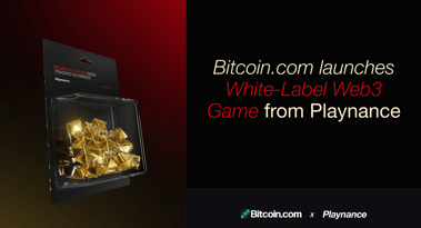 Bitcoin.com launches white-label Web3 game from Playnance