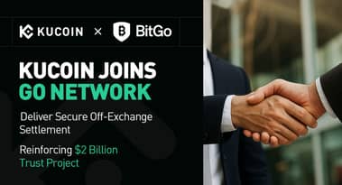 KuCoin joins BitGo's Go Network, bolstering $2B trust project for institutional clients