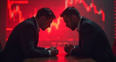 US markets end in red as tensions in Middle East intensify