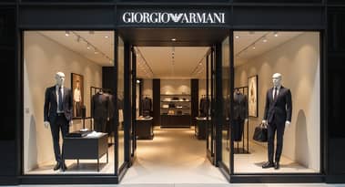 Armani Group reports sales decline hit by luxury industry slowdown