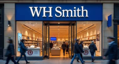 WH Smith shares tumble 40% after £30m accounting error in North America