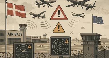 Denmark faces new drone incursion at key military air base