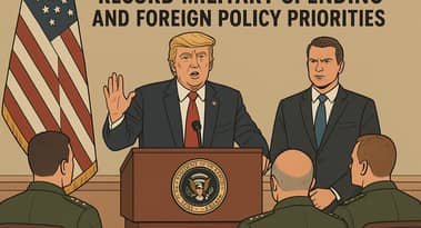 Trump's speech: record military budget, peace initiatives in Gaza, Ukraine