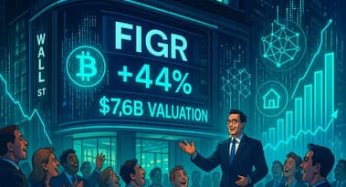 Figure stock skyrockets 44% on Wall Street debut, valuation soars to $7.6 billion