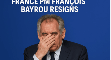 France PM François Bayrou to resign after losing confidence vote, Macron faces deadlock