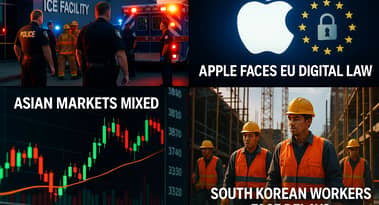 Morning Brief: Dallas ICE shooting, Apple challenges EU law, Asian markets
