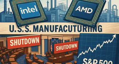 US digest: US govt shutdown continues, manufacturing slows, Intel AMD deal